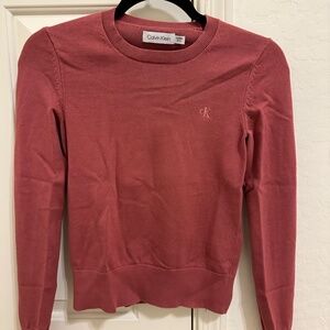 Smooth Cotton Sweater CK